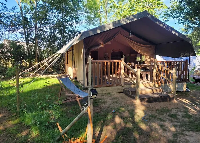 Tente Safari Vakantiehuis Saint-Martin-des-Besaces