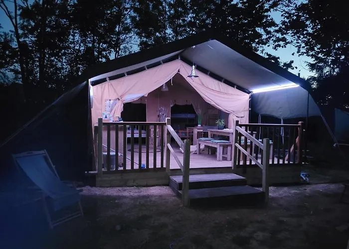 Tente Safari Saint-Martin-des-Besaces