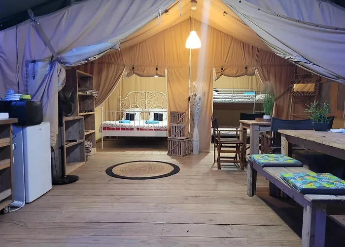 Tente Safari Saint-Martin-des-Besaces